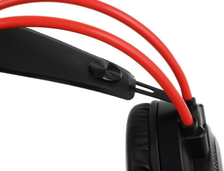 Игровая гарнитура A4Tech Bloody G200S мониторные кабель 2м, Black/Red