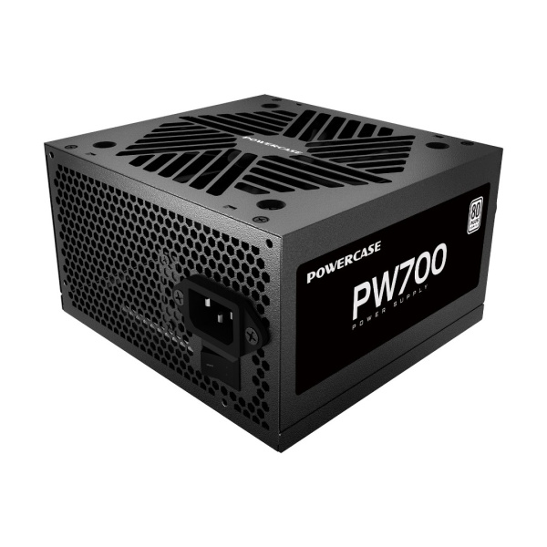 Блок питания 700Вт Powercase PW700 (APFC,120мм,2PCI-E,6SATA,80+)[PS-700W-DC]