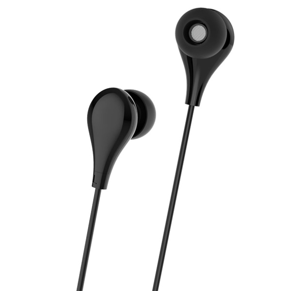 Гарнитура проводная BOROFONE BM24 вставные, кабель 1.2м, черный
