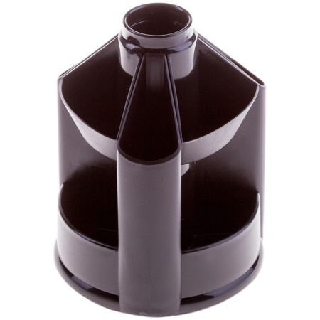 Подставка СТАММ "Mini Desk" вращ., черная (ОР70) Подставка СТАММ "Mini Desk" вращ., черная (ОР70)