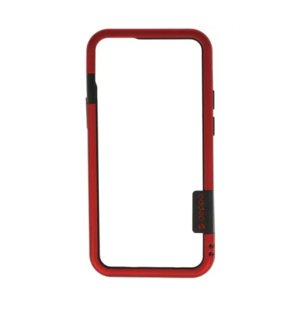 Бампер для iPhone 12 mini Deppa Soft Bumper Красный (870050)
