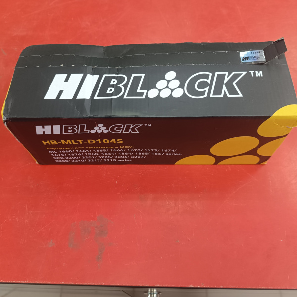 Распродажа. Картридж_лазерный Hi-Black HB-MLT-D104S для Samsung ML-1660/1665/1860/SCX-3200/3205 черны (1500 стр) (повреждена упаковка)