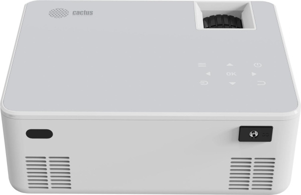 Проектор Cactus CS-PRM.04WT.WUXGA-A LCD 6400Lm LS 400Lm ANSI (1920x1080) 2000:1 ресурс лампы:50000часов 2xUSB typeA 3xHDMI 2.5кг