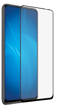 Защитное стекло для Xiaomi Redmi Note 10T/ Poco M3 Pro с цветной рамкой (fullscreen+fullglue) (DF xi