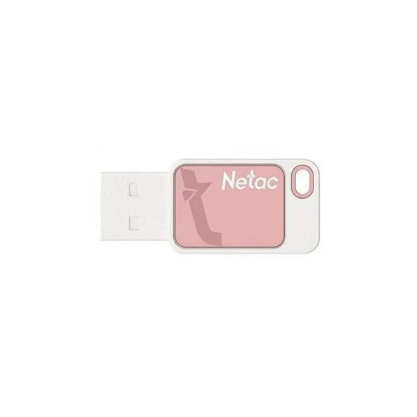 Флеш-накопитель USB2.0 8Gb Netac UA31 (NT03UA31N-008G-20PK) розовый
