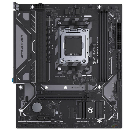 Мат.плата SocAM5 AMD B650 Maxsun MS-Challenger B650M (mATX,2DDR5,M.2,PCI-E16,PCI-E,HDMI,VGA,PC5200)