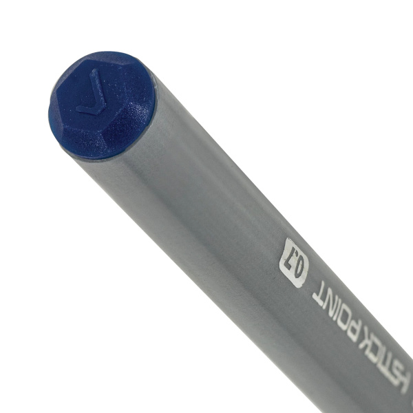 Ручка шариковая BRAUBERG "i-STICK POINT" грип, синяя (144021)