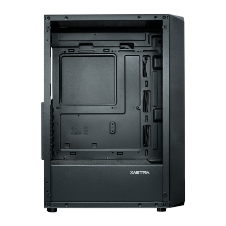 Корпус mATX Б_БП XASTRA A403 4ARGB Black (USB3.0,Audio,TG+Mesh,черный,PWM fans,4х120мм ARGB)[A403-4FC12A]