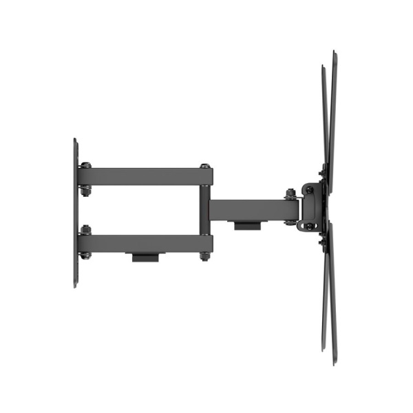 Кронштейн ITECHmount LCDN743 черный настенный,для тв,13-55",до 25кг,от стены 67-367мм,с функцией наклона ＋5°～-15°,поворота 90° вправо / 90° влево,вращ