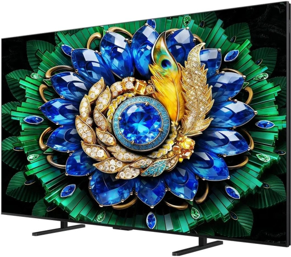 Телевизор QLED TCL 75" 75A400M QD-MiniLED (2026) Slim черный 4K Ultra HD 144Hz MEMC DVB-T DVB-T2 DVB-C DVB-S DVB-S2 USB WiFi Smart TV