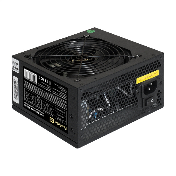 Блок питания 850Вт ExeGate XP850 (120мм,2PCI-E,5SATA)