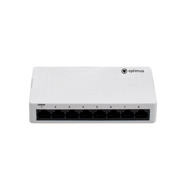 Коммутатор Optimus U1EN-7F/1F 8-port 10\100_Mbps