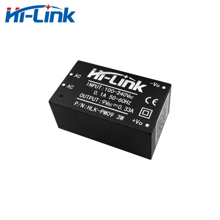Блок питания на плату  9в, 0.33а, 34*20,2*15мм, Hi-Link HLK-PM09