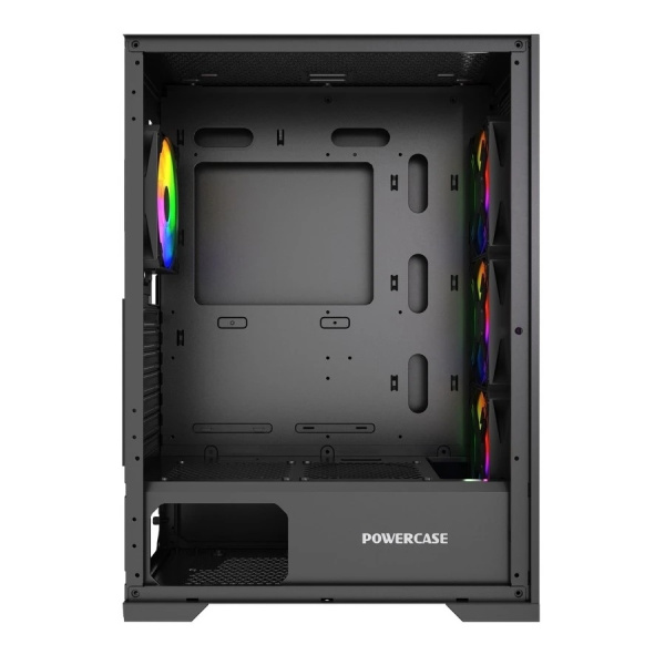 Корпус ATX Б_БП Powercase Mistral B415 (USB3.0,Audio,черный,Mesh,TG,4х120мм ARGB PWM fans,CPU Cooler до 165мм, VGA до 285мм)[CMAB415-A4]