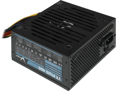 Блок питания 400Вт Formula (Aerocool) VX-400 Plus (120мм,1PCI-E,2SATA)
