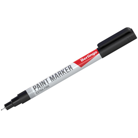 Маркер-краска BERLINGO 1мм., нитро-основа, черный (BMk_02301)